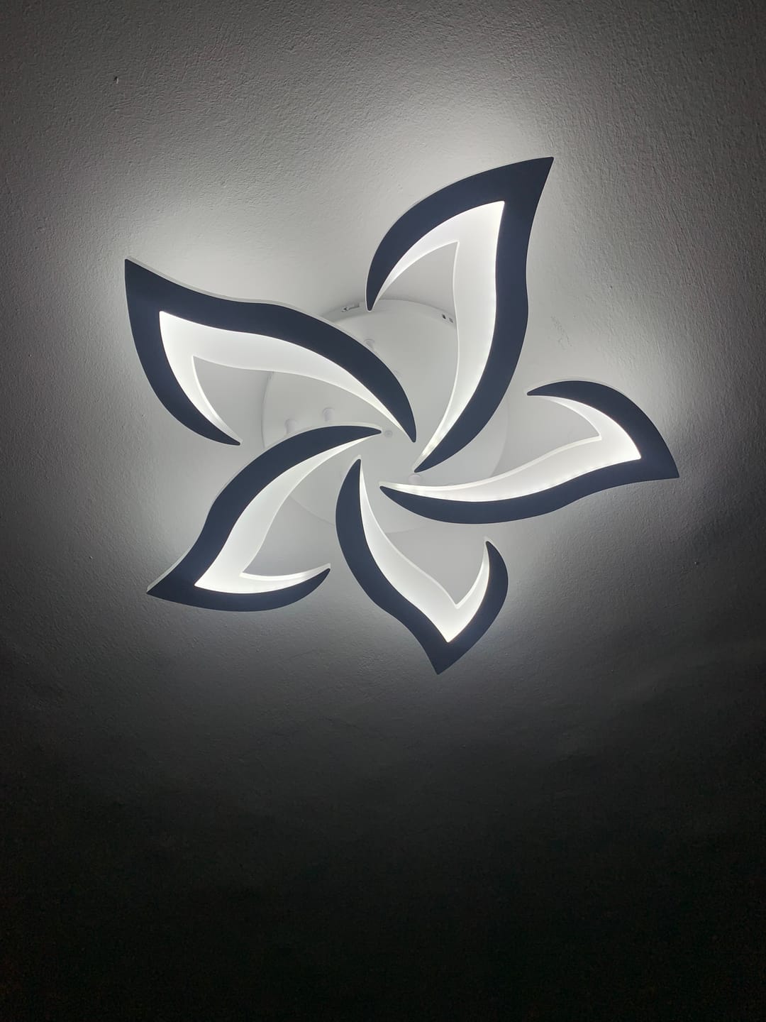 Customer photo review of Lustra LED NARCISSE Telecomanda Echivalent 500W