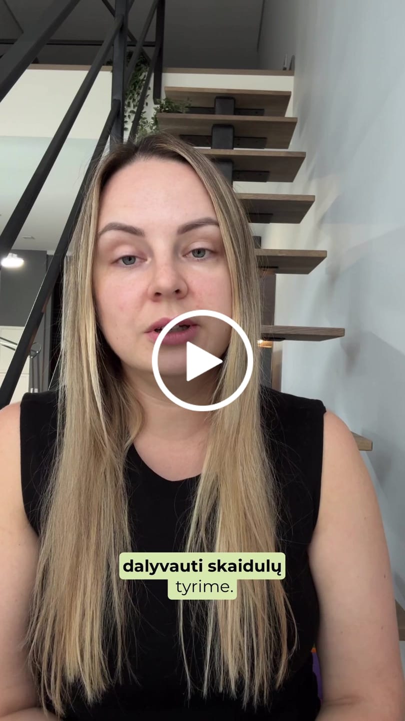 Customer video review of Maistinės skaidulos braškių ir juodųjų serbentų skonio, 250 g