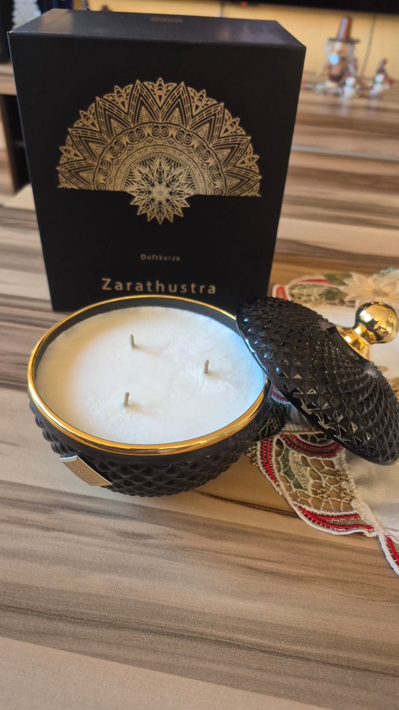 Customer photo review of Duftkerze - Zarathustra