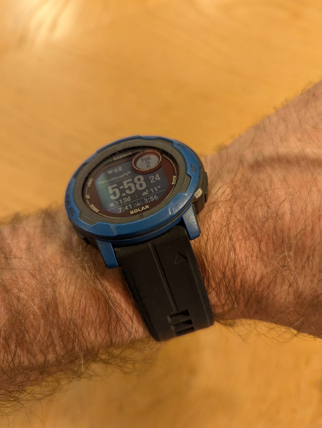 Customer photo review of QuickFit 22mm 26mm Strap for Garmin Epix Gen 2 Silicone Watch Strap for Garmin Fenix 7 7X 5Plus 6XPro Enduro 2