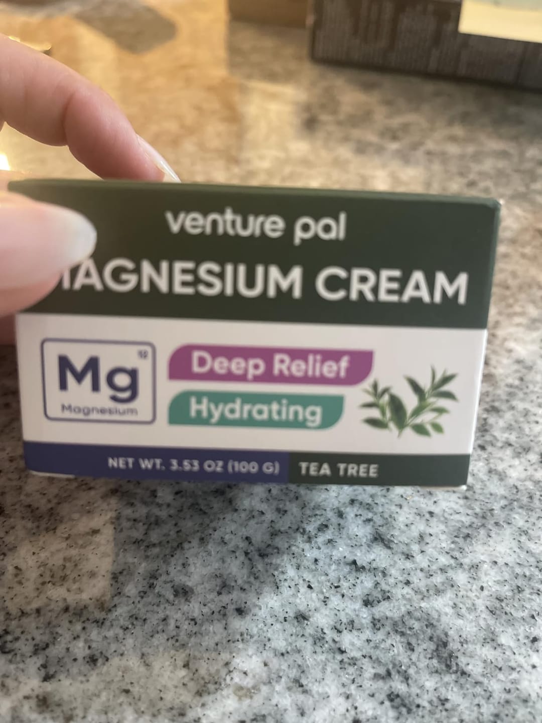 Customer photo review of Topical Magnesium Cream