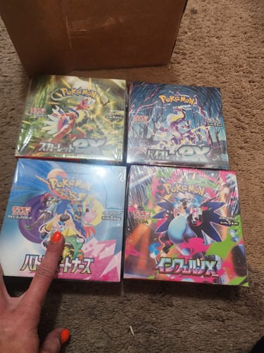 Customer photo review of Pokemon Inferno X Booster Box M2