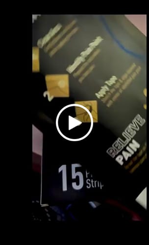 Customer video review of Easy Kinesiology Tape (30-Day Supply)