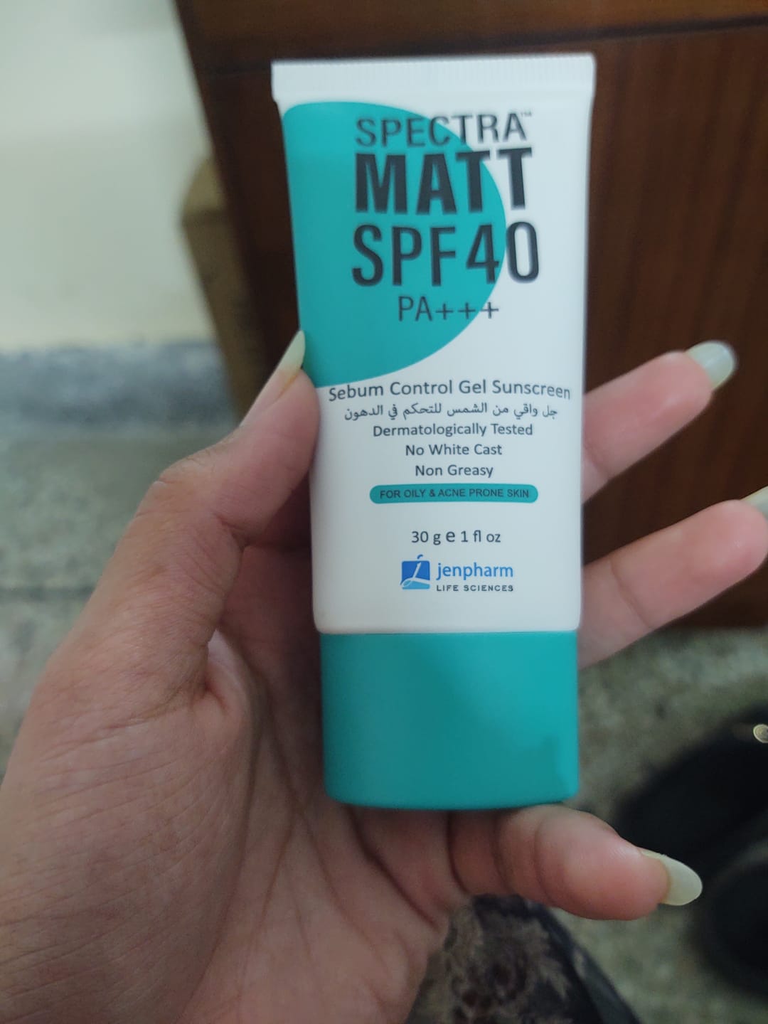 Customer photo review of Spectra Matt SC SPF 40