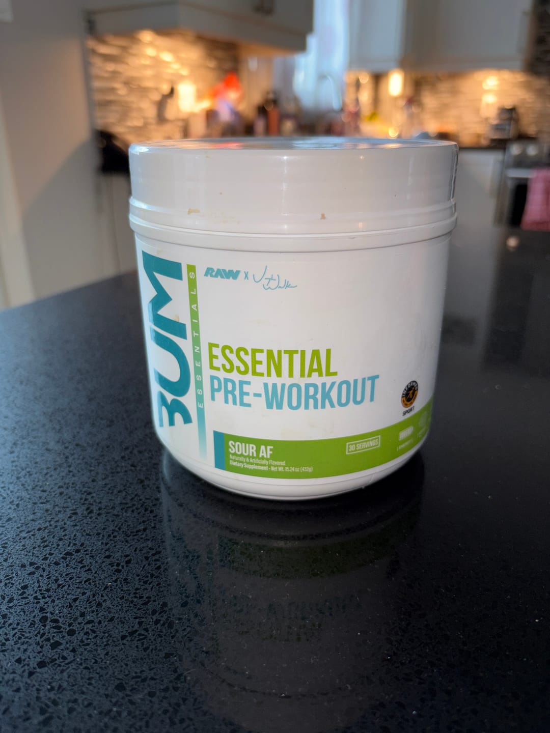 Customer photo review of CBUM - Essentiel Pre-Workout - 408g