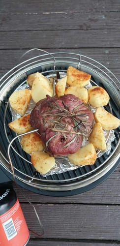 Customer photo review of COBB Grill Gas Bundle