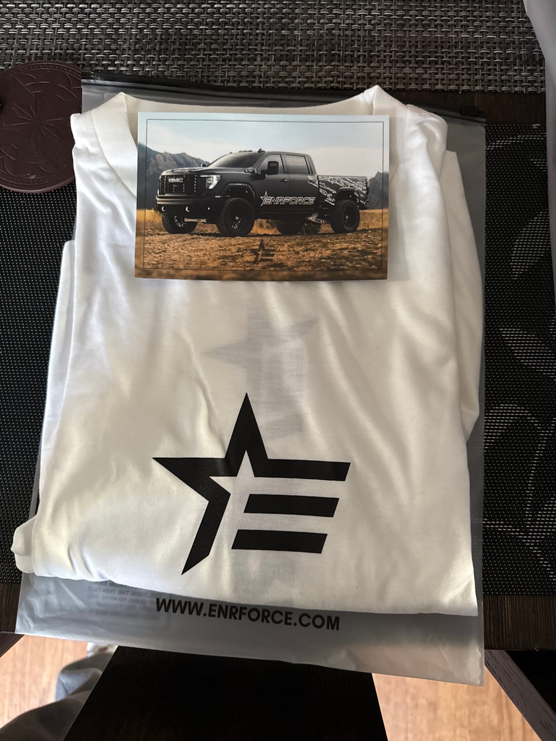 Customer photo review of Rogue Tee