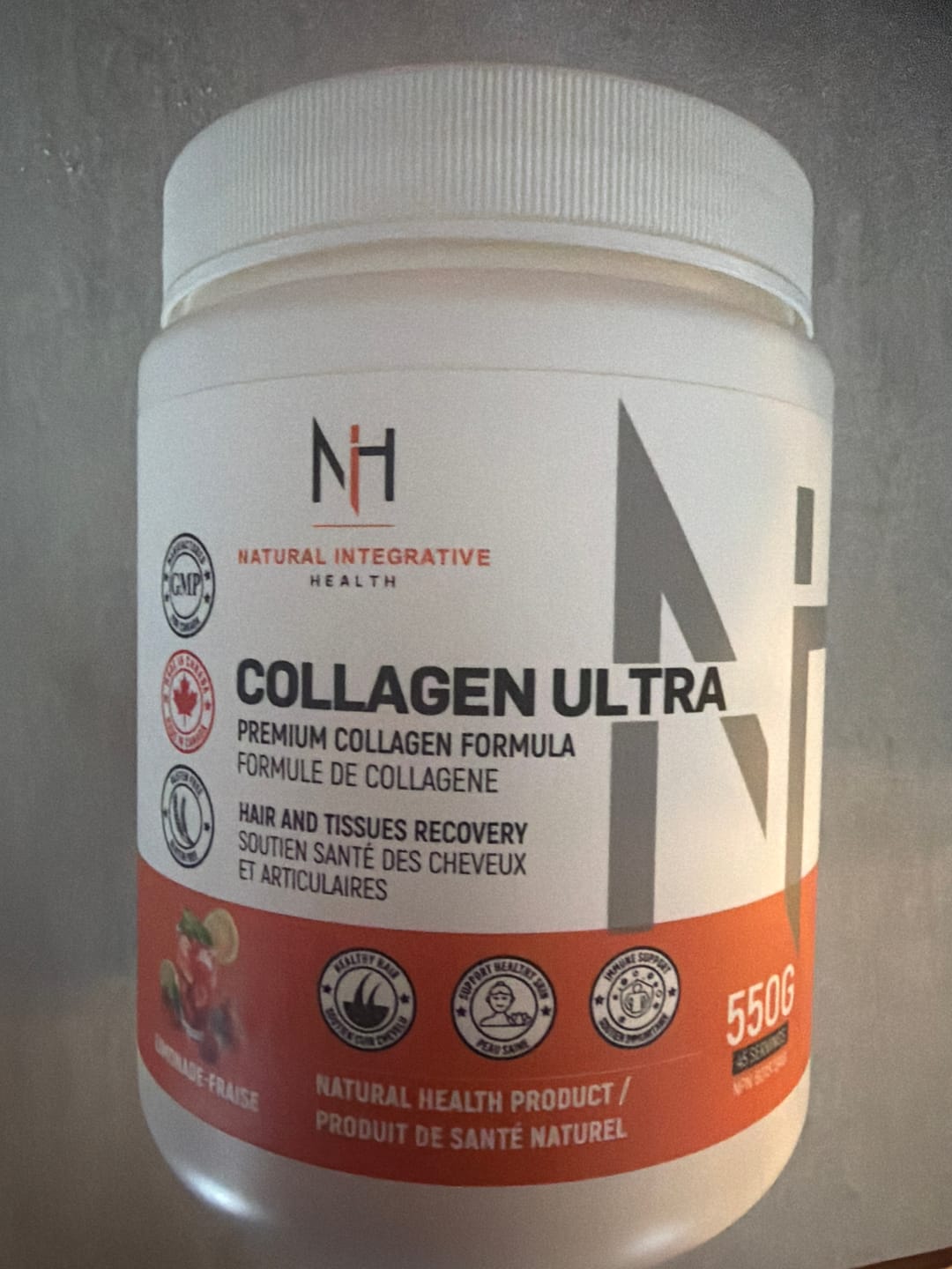 Customer photo review of NIH - Collagen Ultra - 550g