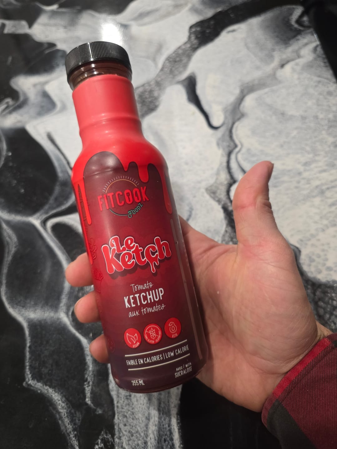 Customer photo review of Le Ketch - Ketchup Sans Sucre