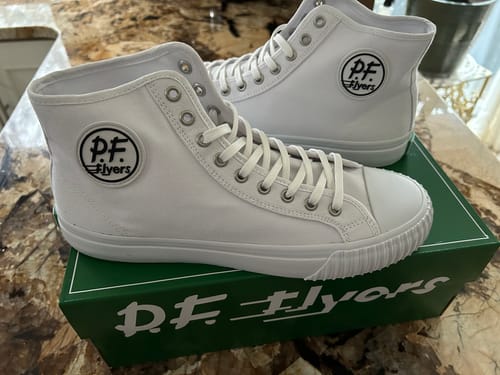 Customer photo review of Center High-Top White