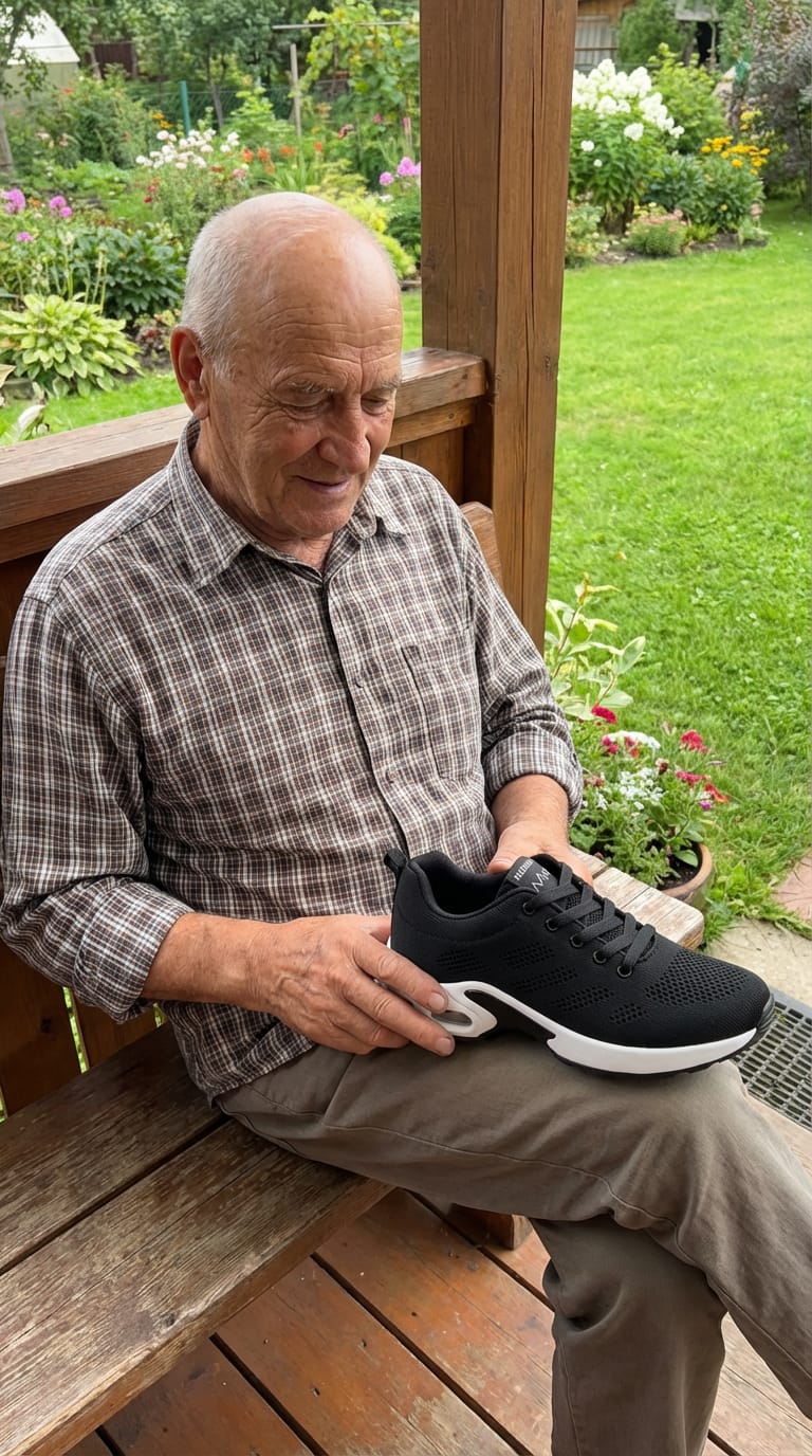 Customer photo review of Orthora™ Pro – Orthopedic Shoes Designed for Burning, Tingling & Sensitive Feet
