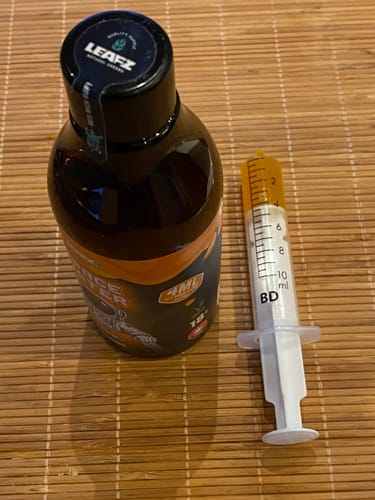 Customer photo review of THC Sirup - Spacewater - 420mg