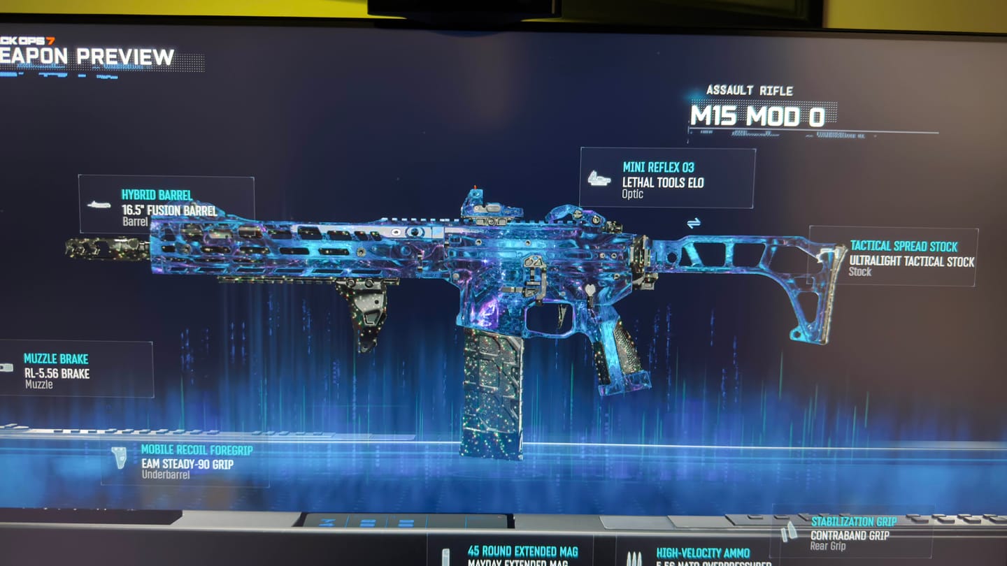 Customer photo review of BO7 - Multiplayer Camos