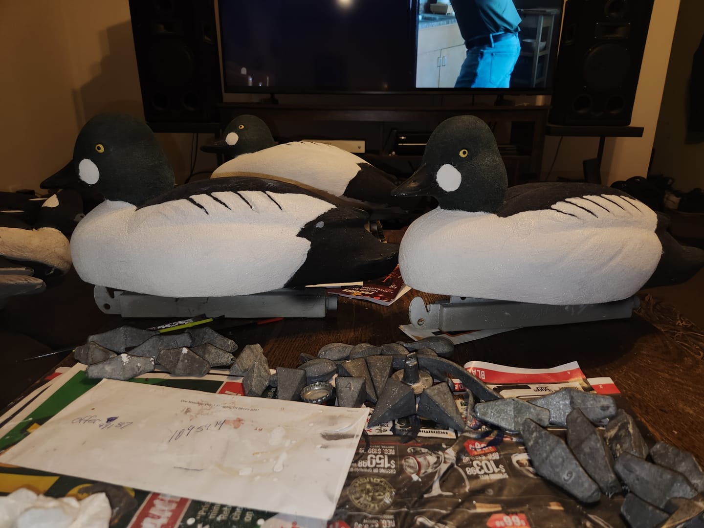 Customer photo review of Decoy Paint Single Color - 8oz