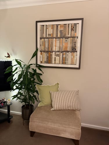 Customer photo review of The Library By Sabrina Roscino