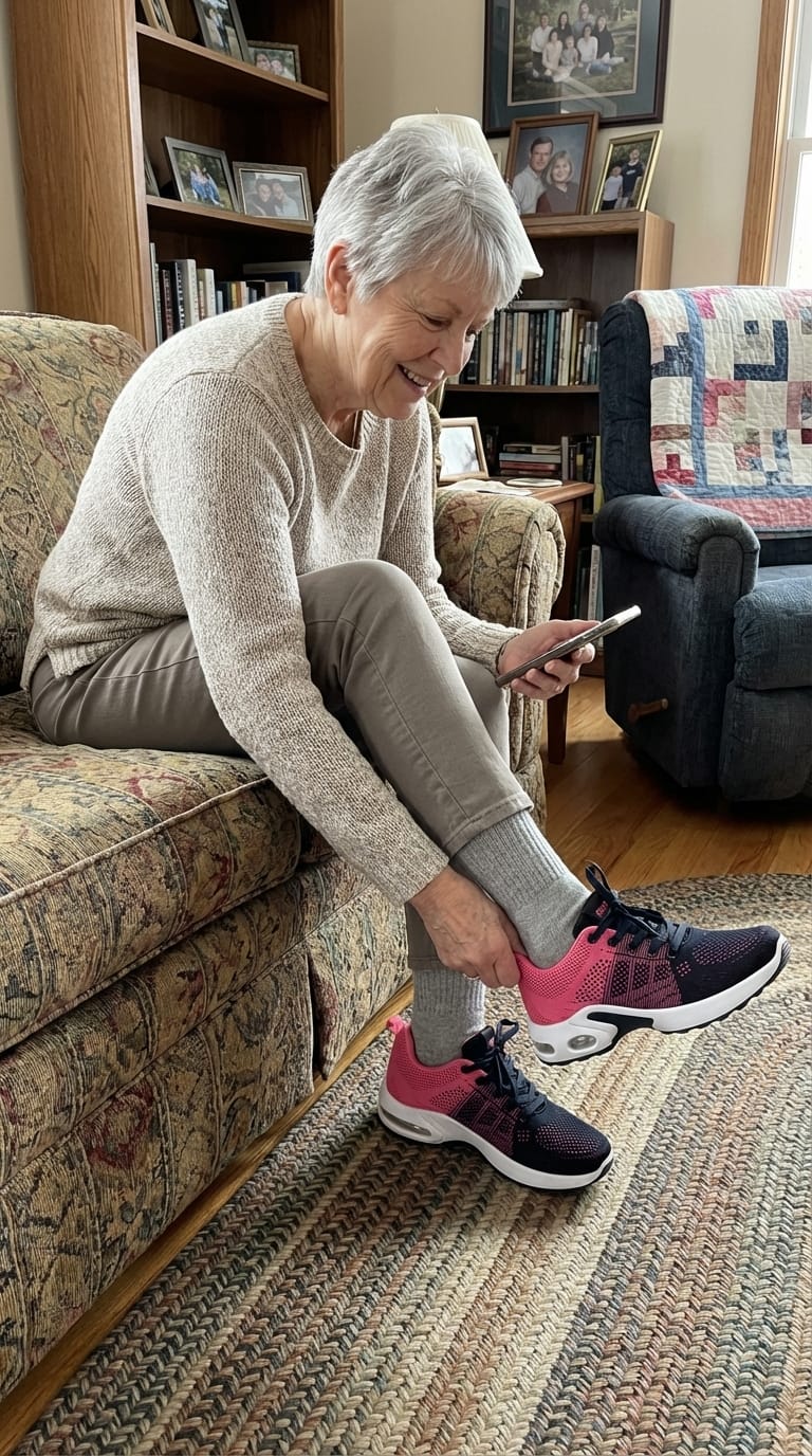 Customer photo review of Orthora™ Pro – Orthopedic Shoes Designed for Burning, Tingling & Sensitive Feet