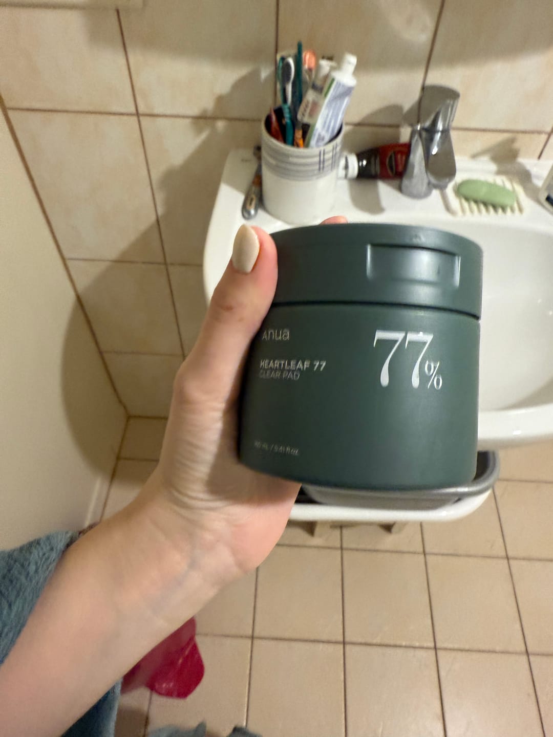 Customer photo review of Attīrošie spilventiņi ar houtūniju Anua Heartleaf 77% Clear Pad