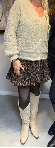 Customer photo review of Hannah Western Stiefel - Beige