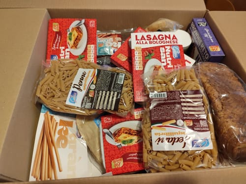 Customer photo review of Box G7 Spesa mensile Completa