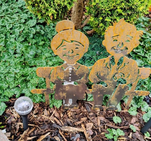 Customer photo review of Gartenstecker Oma & Opa