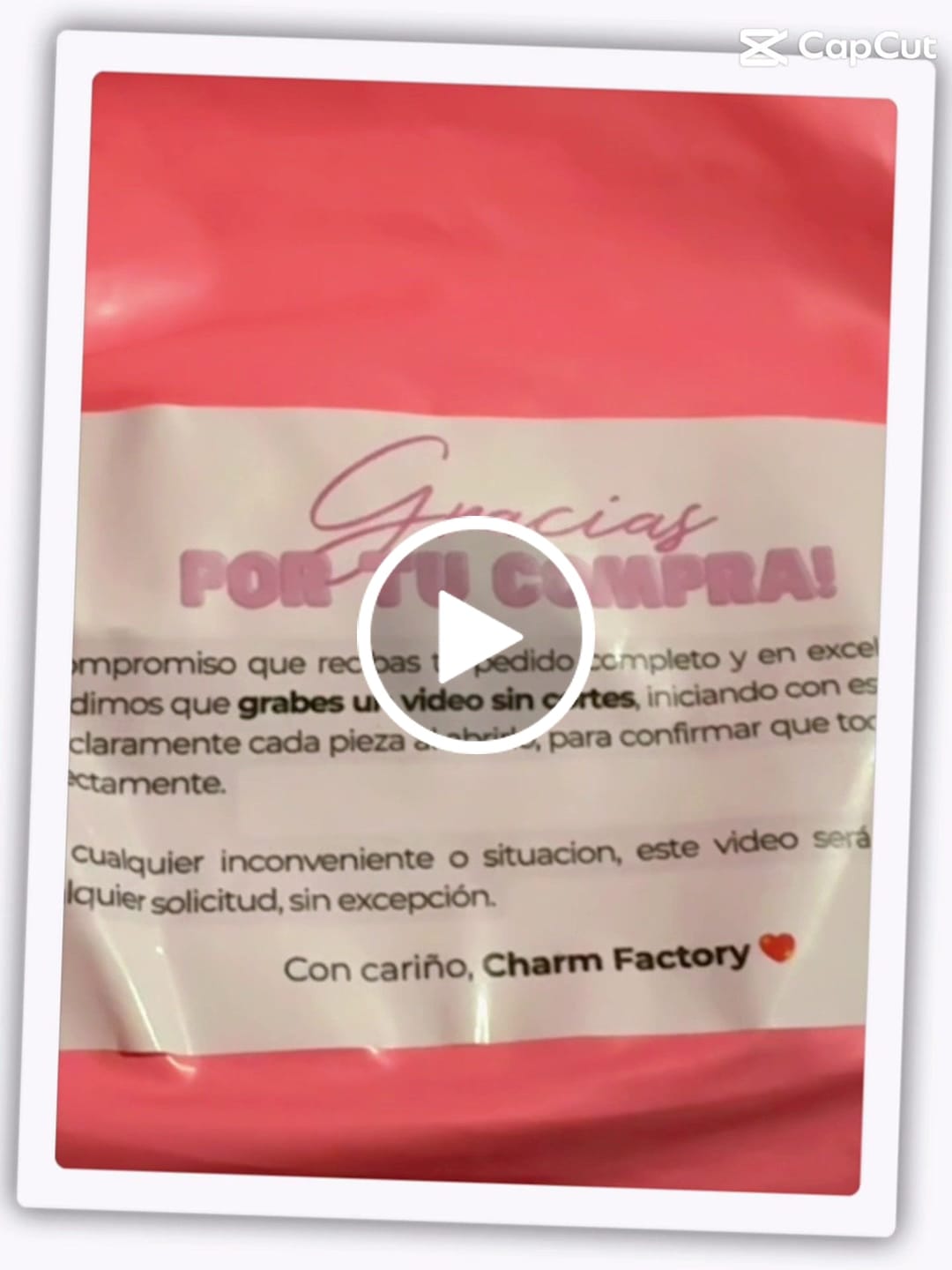 Customer video review of Charm Letras del Alfabeto