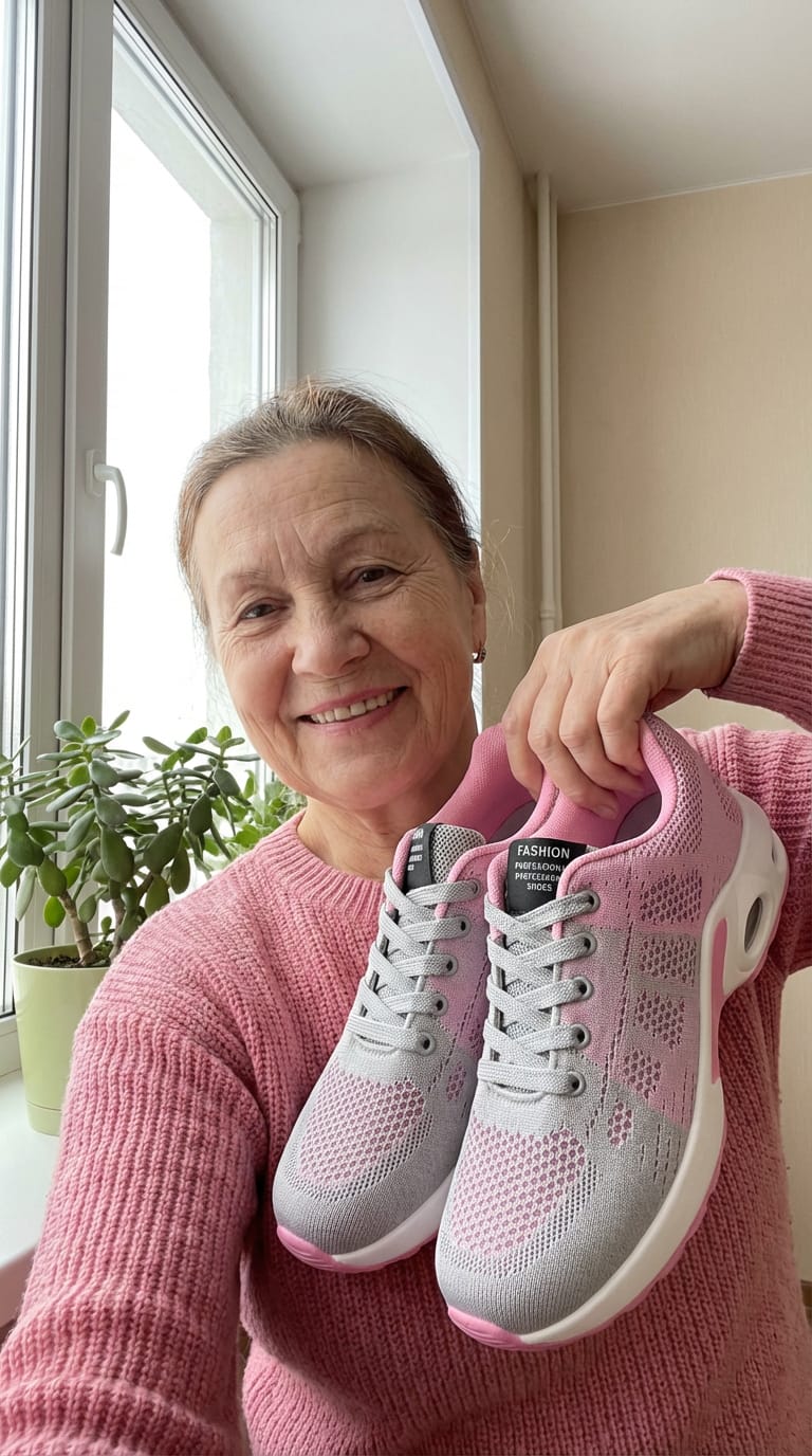Customer photo review of Orthora™ Pro – Orthopedic Shoes Designed for Burning, Tingling & Sensitive Feet