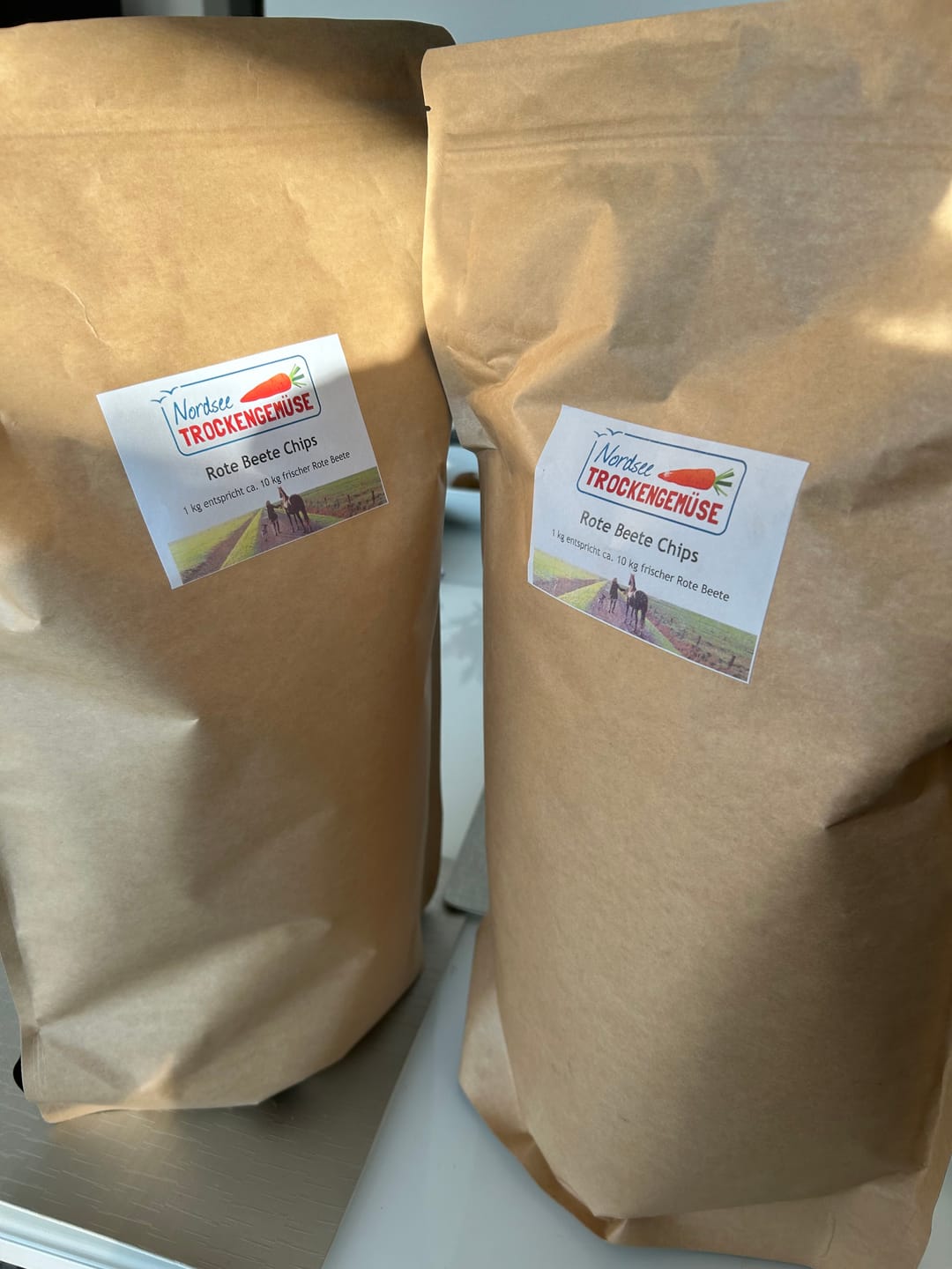 Customer photo review of Rote Beete Chips