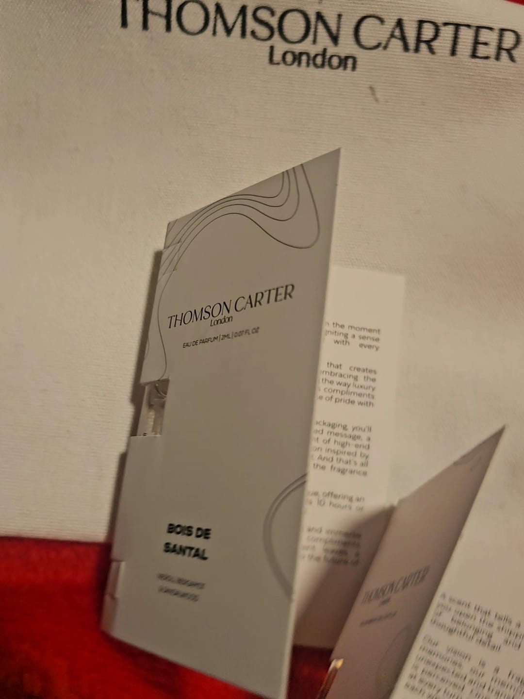 Customer photo review of Bois De Santal | Eau de Parfum