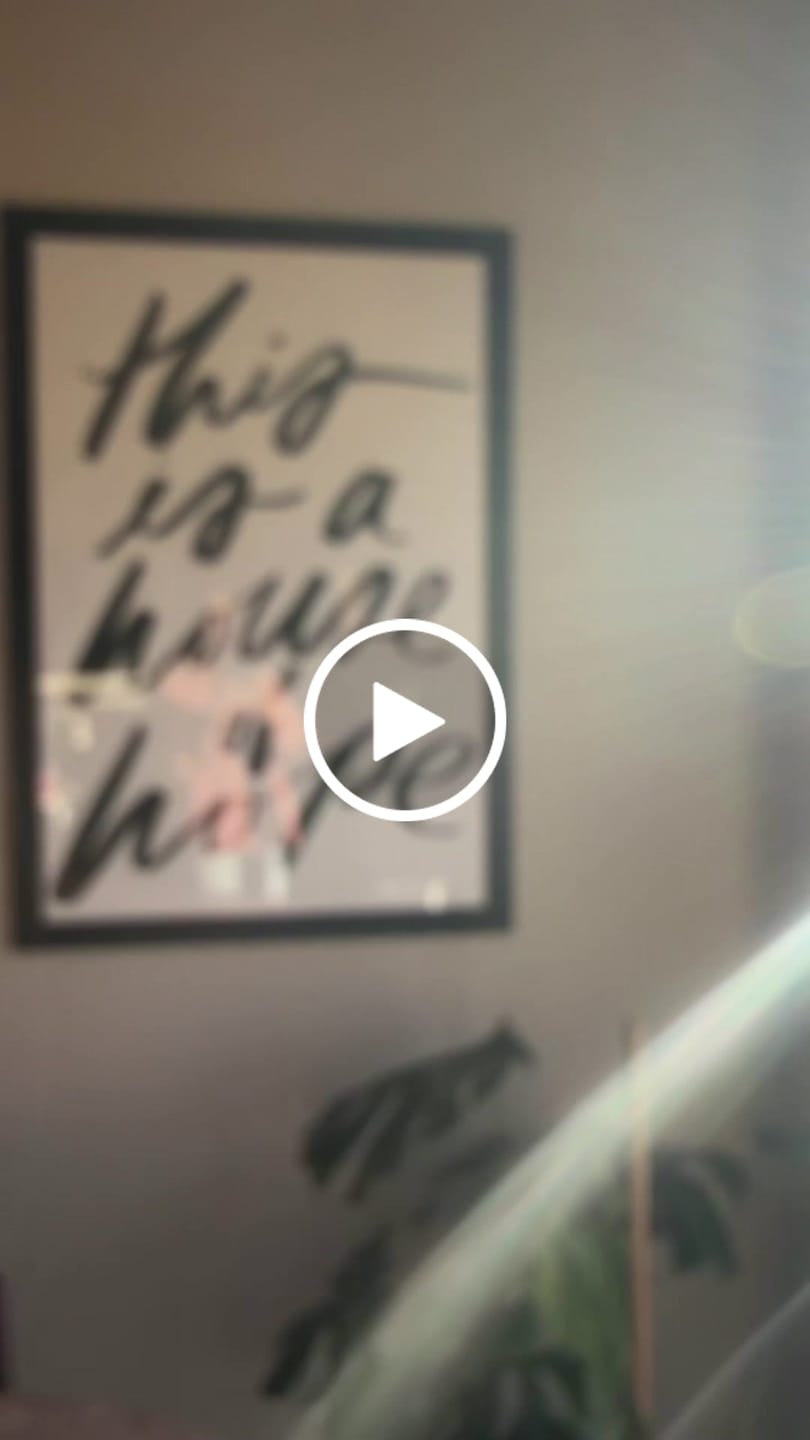 Customer video review of Large Poster: This is a house of hope