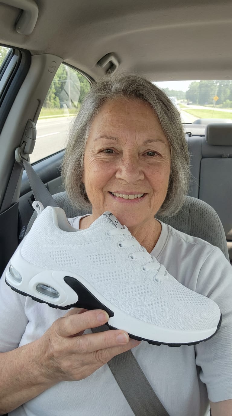 Customer photo review of Orthora™ Pro – Orthopedic Shoes Designed for Burning, Tingling & Sensitive Feet