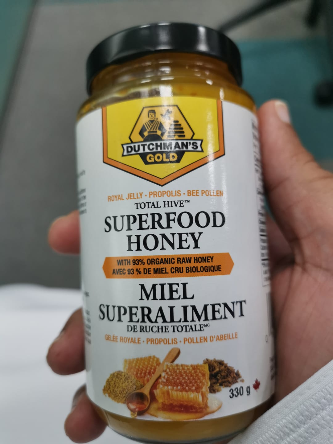 Customer photo review of غذاء خلية النحل الشامل - داتشمانز جولد
