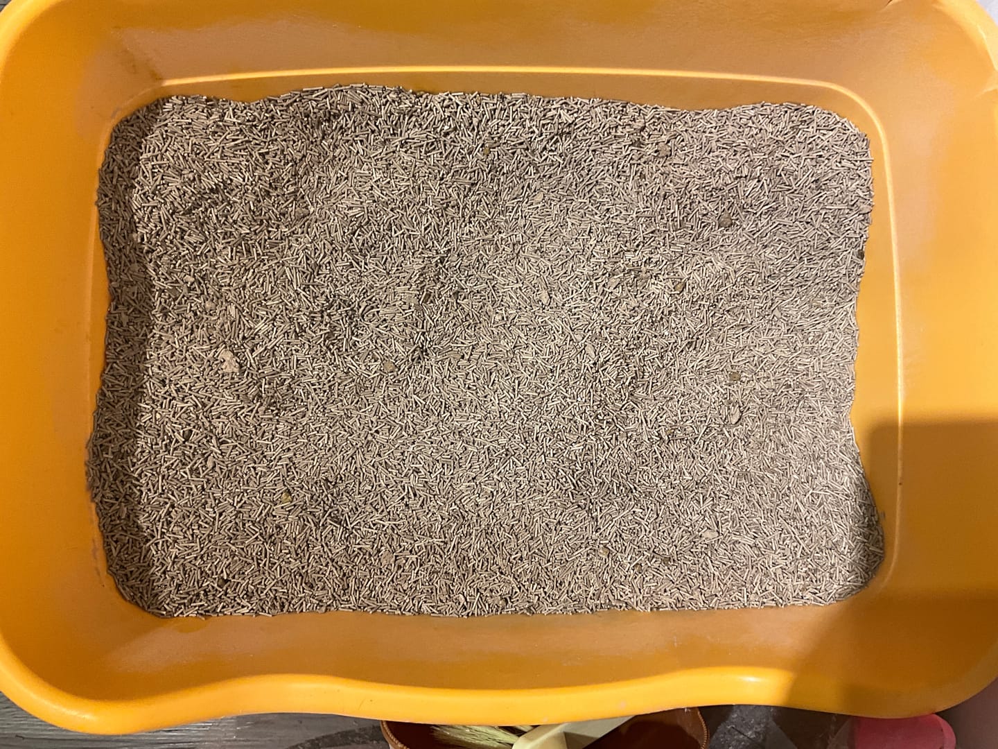 Customer photo review of 【庫存用】五吉貓 PURE純豆腐砂 2.5KG 頻果木 單包