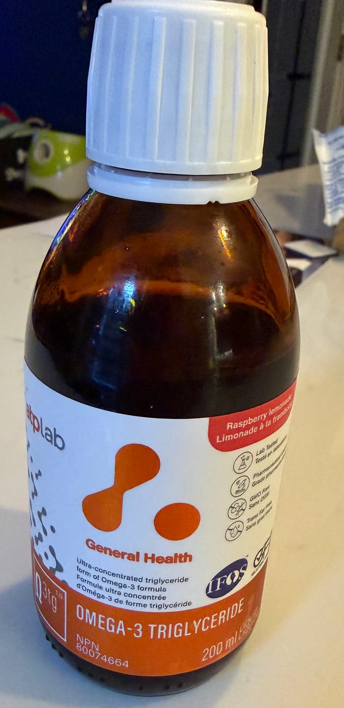 Customer photo review of ATP LAB - Oméga-3 Triglycéride 200mL