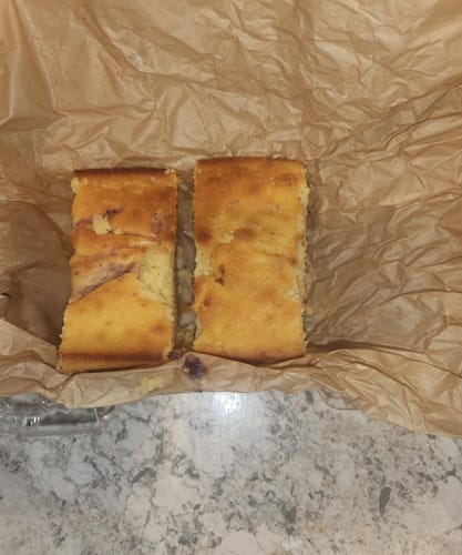 Customer photo review of Fallin’ Into Flavor Keto Pound Cake Loaf
