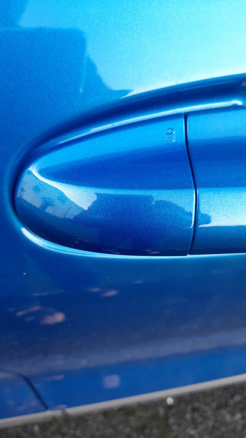 Customer photo review of Standard Door Handle Lock Cover Mk8/8.5 Fiesta / Mk2/2.5 Puma