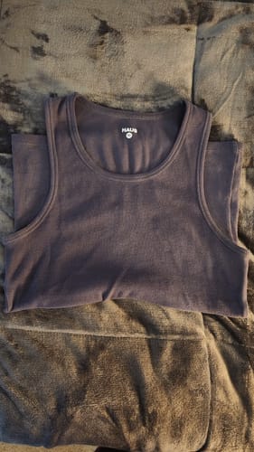 Customer photo review of Premium Ultra-Soft Cotton Fitted Tank 3 Pack