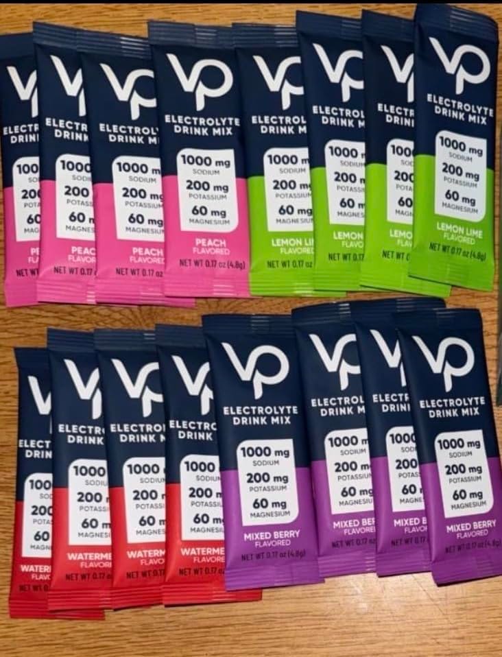Customer photo review of High Sodium Sugar-Free Electrolyte Powder Packets - 16 Sticks