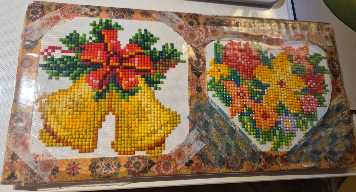 Customer photo review of Diamond Painting Mysteerilaatikko - Joulu