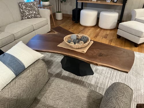 Customer photo review of End Table Legs 216 Namu Metal Modern Design