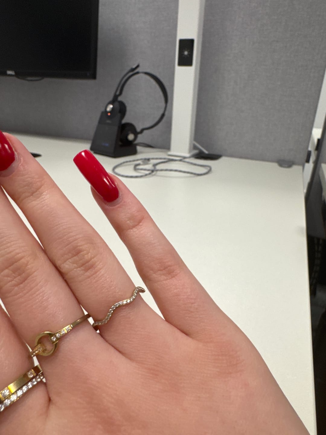 Customer photo review of Wavy Ring | 18K vergoldet