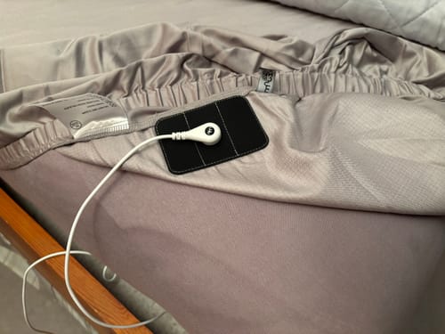 Customer photo review of Erdungs-Spannbettlaken | Bambus Balance