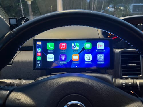 Customer photo review of DriveNäyttö PRO™ - CarPlay järjestelmä