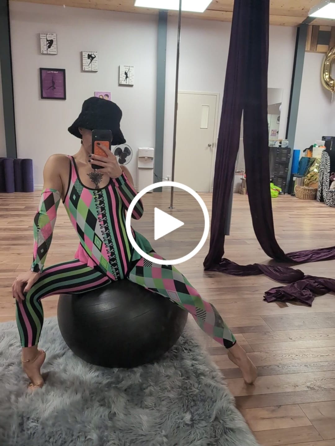 Customer video review of Twisted Trickster Balerina Bodysuit