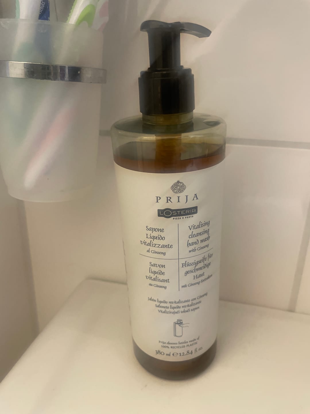 Customer photo review of Prija Flüssigseife mit Ginseng, 2er Set