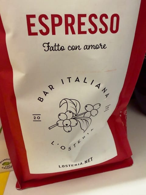 Customer photo review of L'Osteria Espresso Vorteilspack 2 x 1 Kg