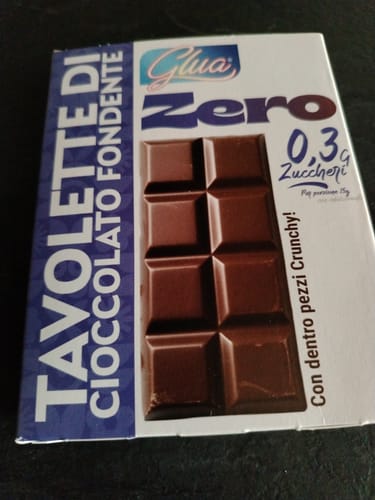 Customer photo review of Tavolette di cioccolato fondente