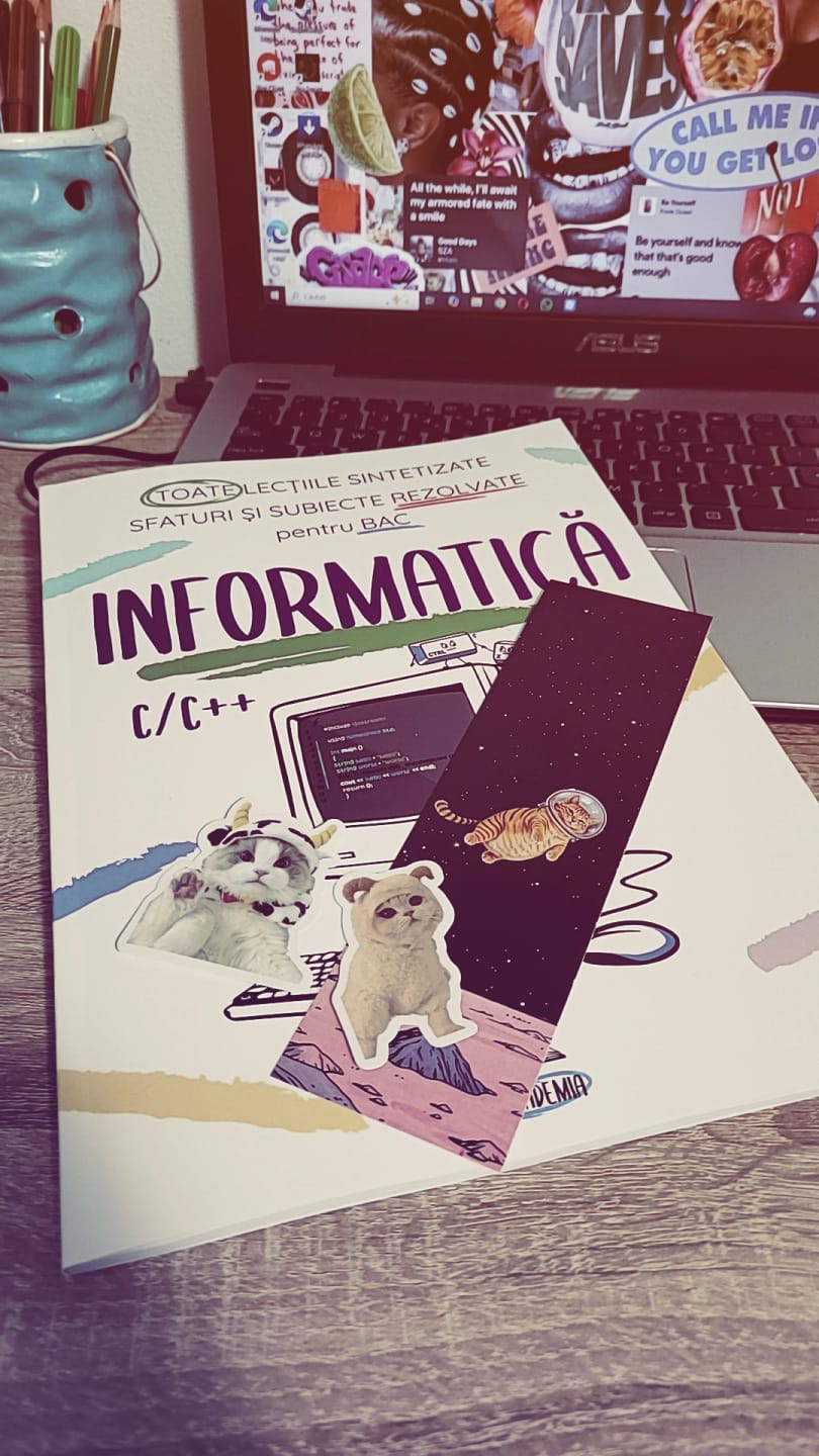 Customer photo review of Carte Informatică Bacalaureat C/C++ Bacademia