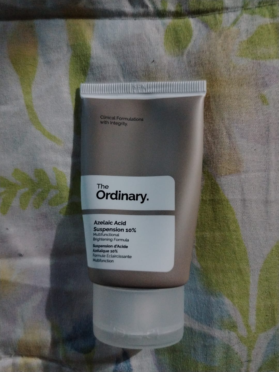 Customer photo review of Azelaic Acid 10% Suspension Brightening Cream