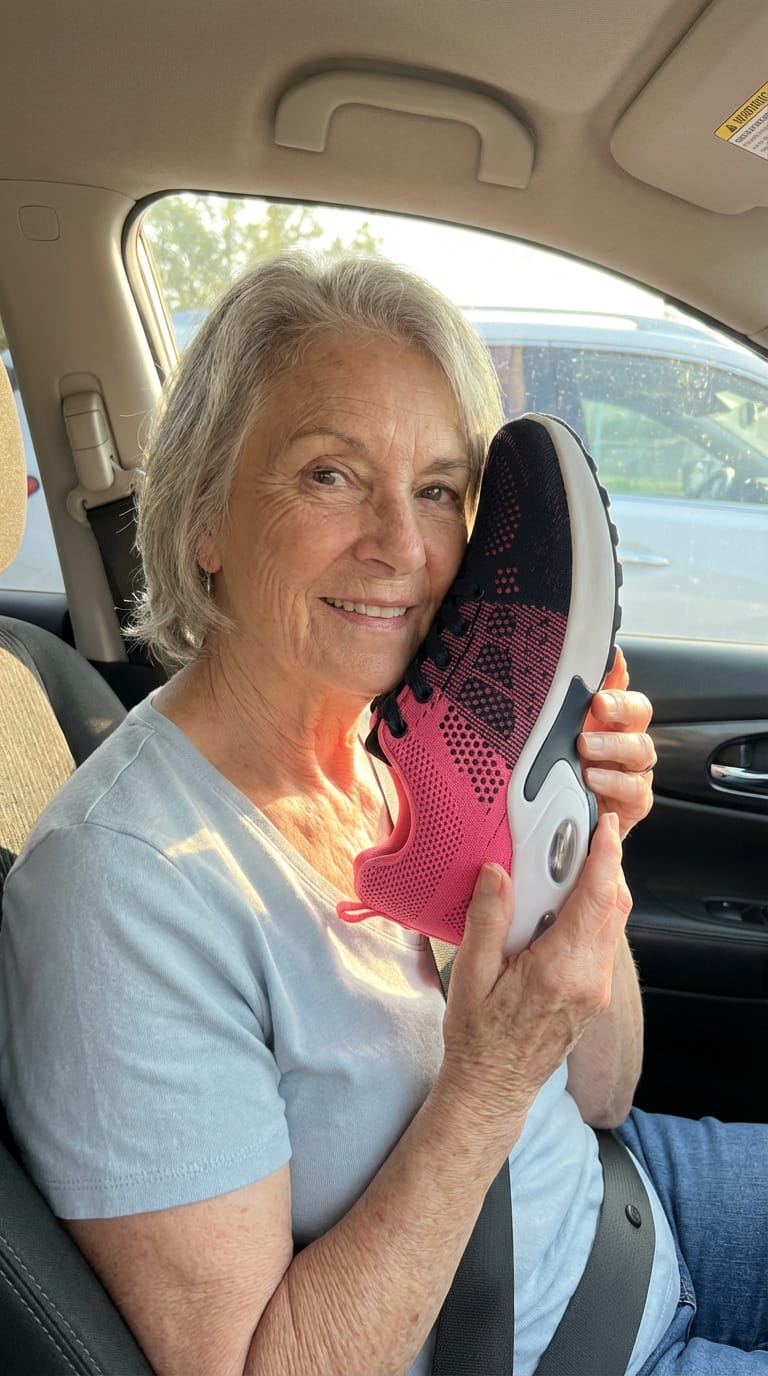 Customer photo review of Orthora™ Pro – Orthopedic Shoes Designed for Burning, Tingling & Sensitive Feet