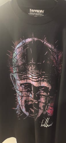 Customer photo review of "Pinhead" Big Face T-Shirt